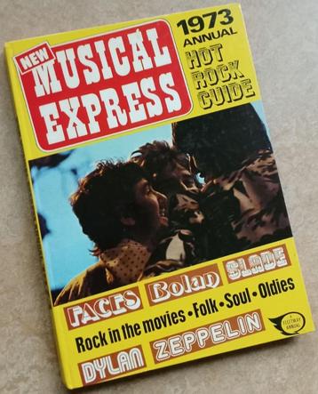 New Musical Express Annual 1973 Hot Rock Guide beschikbaar voor biedingen