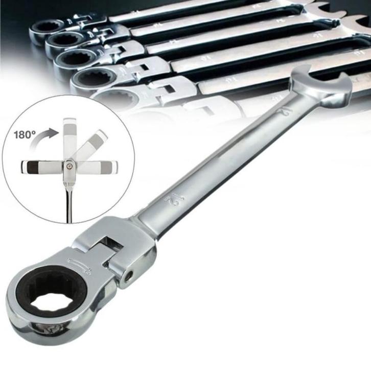 Steek Ring Ratel Sleutelset (6 delig), Auto diversen, Overige Auto diversen, Verzenden