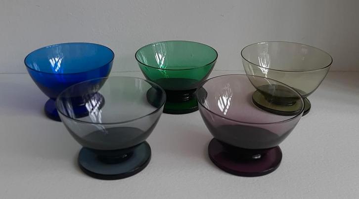 K 1 Vruchten coupe Carnaval Max Verboeket 1956, Antiek en Kunst, Antiek | Glas en Kristal, Ophalen of Verzenden