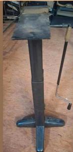 Verrijdbare poot, Ophalen