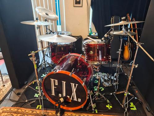 Acryl D-Drum Diode shell set, Muziek en Instrumenten, Drumstellen en Slagwerk, Gebruikt, Overige merken, Ophalen of Verzenden