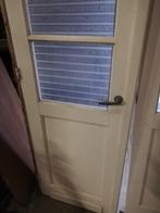 221,5hx131br smalle set dubbele deuren met glas, Ophalen