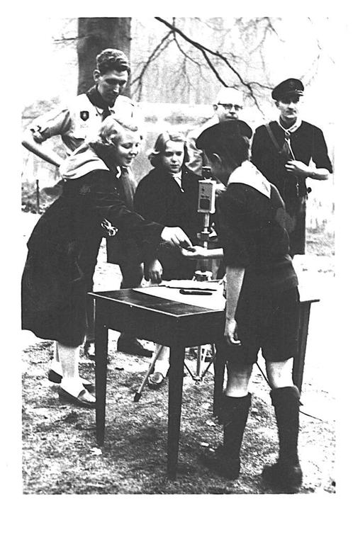 981708	Scouting	Paleis Soestdijk	Niet gelopen, Verzamelen, Ansichtkaarten | Nederland, Ongelopen, Utrecht, 1940 tot 1960, Ophalen of Verzenden