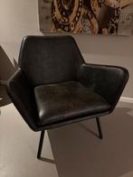 Brede lederlook fauteuil Tyler De Bommel Meubelen, Huis en Inrichting, Ophalen, Gebruikt, 75 tot 100 cm, 75 tot 100 cm