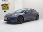Tesla Model 3 Performance AWD 486pk 75 kWh 91% SoH [ AUTOPIL, Auto's, Tesla, Automaat, 27 €/maand, Zwart, Metallic lak