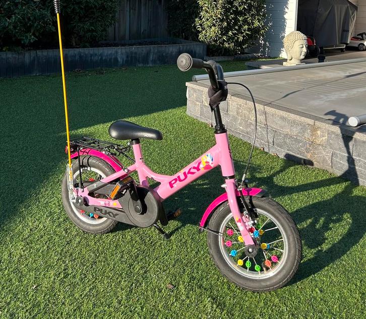 Aangeboden een Puky Youke meisjesfiets 12 inch, Fietsen en Brommers, Fietsen | Kinderfietsjes, Minder dan 16 inch, Ophalen