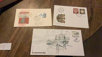 #49 3 FDC’s Belgie, Zwitserland en Faroyar beschikbaar voor biedingen