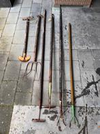 Diverse gereedschappen., Tuin en Terras, Hand-tuingereedschap, Ophalen, Gebruikt, Schoffel