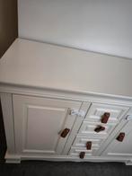 Kidsmill Chateau Wit Kinderkamer Set Commode+Kledingkast, Ophalen, 50 tot 70 cm, 100 cm of meer, 105 cm of meer