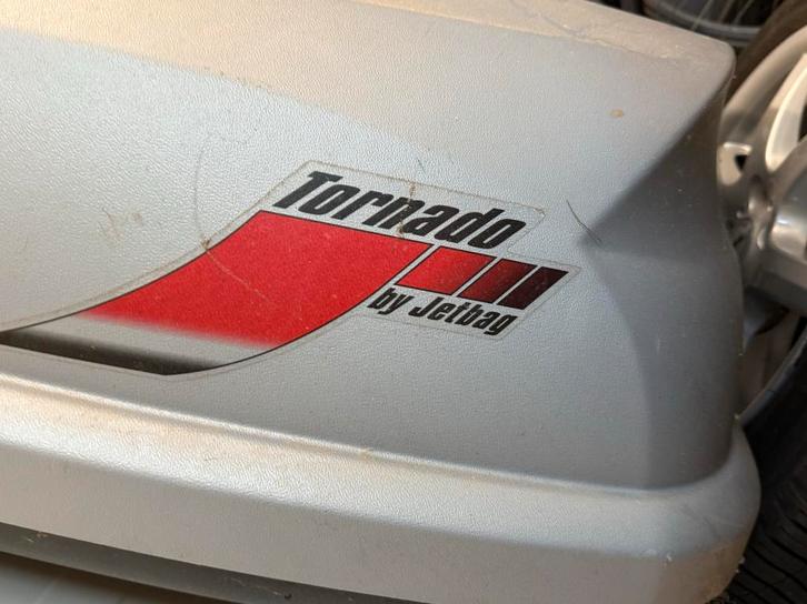 Dakkoffer met dag dragers Jetbag Tornado, Auto diversen, Dakkoffers, Gebruikt, Ophalen