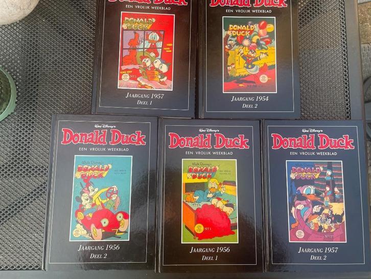 Donald Duck jaargangen 1954, 1956 en 1957, Boeken, Stripboeken, Zo goed als nieuw, Meerdere stripboeken, Ophalen of Verzenden