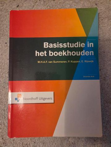 Basisstudie in het boekhouden beschikbaar voor biedingen