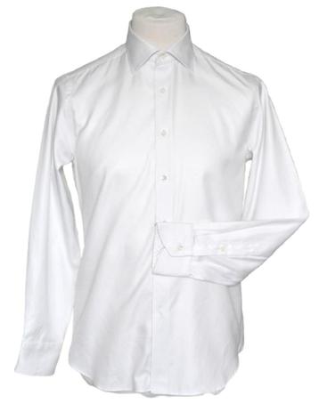 Canali Napoli overhemd, shirt, wit, Mt. 39 / M beschikbaar voor biedingen