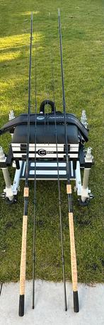 Te koop 2 stuks Guru Aventus Distance feeders 12 FT, Ophalen, Zo goed als nieuw, Werphengel