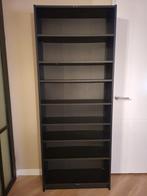 Billy boeken kast zwart eiken patroon, Huis en Inrichting, Ophalen, 200 cm of meer, 50 tot 100 cm, Zo goed als nieuw