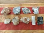 (85) Kast opruiming met 9 mineraal brokken, Verzamelen, Mineralen en Fossielen, Verzenden, Mineraal