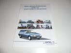 brochure Opel en Isuzu bedrijfswagens 1991, Verzenden, Nieuw, Overige merken