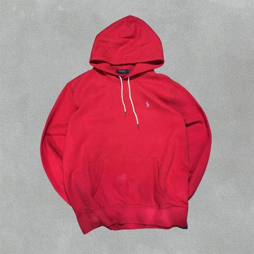 Rode Ralph Lauren hoodie – maat L – uitstekende staat, Kleding | Heren, Truien en Vesten, Zo goed als nieuw, Maat 52/54 (L), Rood