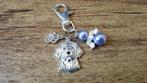 Sleutelhanger Goldendoodle silver plated beschermengeltje, Verzenden, Nieuw