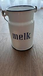 Vintage Emaille melkkan retro, Antiek en Kunst, Antiek | Emaille, Ophalen of Verzenden