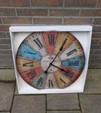 Mooie grote wandklok, Ophalen, Zo goed als nieuw, Analoog, Wandklok
