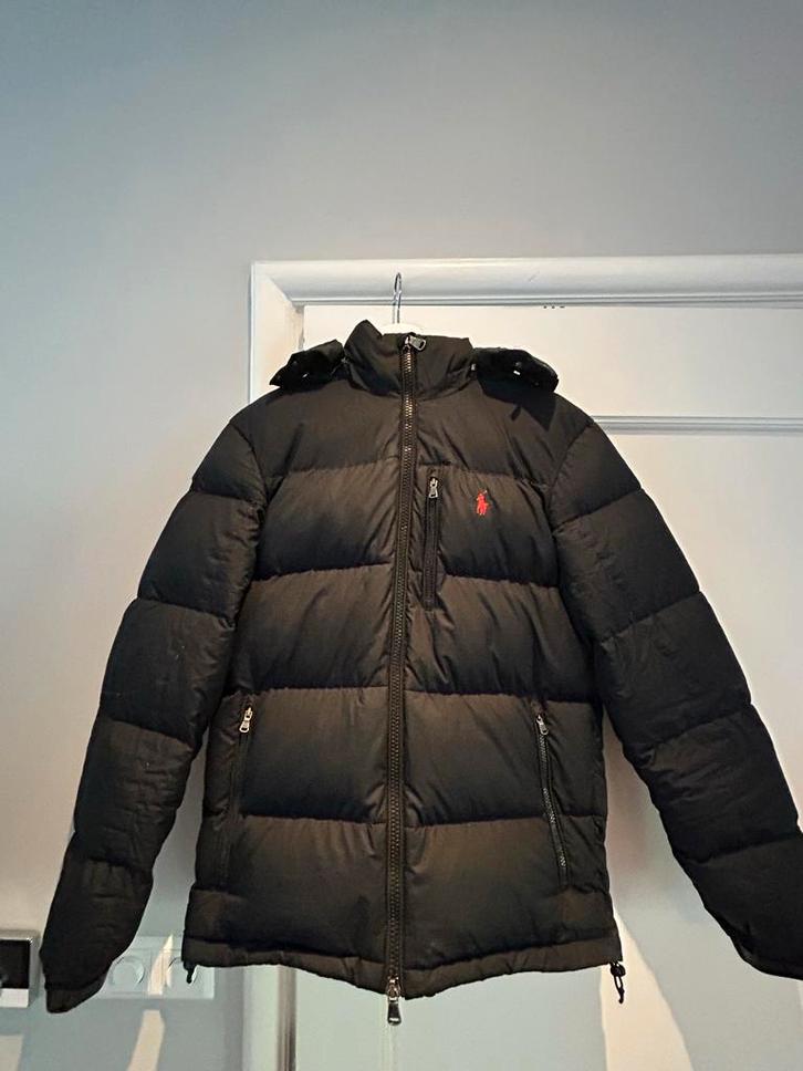 Ralph Lauren Jas - Stijlvol en Warm, Kleding | Heren, Jassen | Winter, Zo goed als nieuw, Maat 48/50 (M), Zwart, Ophalen of Verzenden