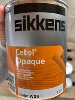 Sikkens cetol opaque dekkende lichtbruine beits 1liter, Ophalen of Verzenden, Nieuw