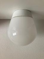 Wagenfeld Lindner jaren 50 mid century modern plafondlamp, Ophalen of Verzenden, Zo goed als nieuw, Glas, MCM