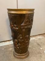 Koper met bronzen paraplu bak, Antiek en Kunst, Ophalen