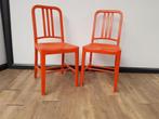 Emeco navy chair 111 (coca cola) recycle (oranje), Overige materialen, Vijf, Zes of meer stoelen, Recycle, Gebruikt