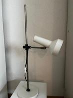 Belid B148 vintage tafellamp wit Staande Lamp - Verstelbaar, Ophalen, Vintage, Minder dan 100 cm, Metaal