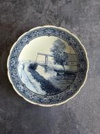 Delfts blauw bord Boch, G. Poggenbeek, Antiek en Kunst, Ophalen