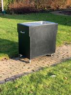 Verrijdbare spoelbak voor feest, buitenkeuken, camping, Ophalen of Verzenden, Nieuw, Metaal, Overige typen