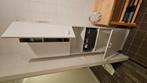 Badkamermeubel met wasmand rek, Ophalen, (Half)hoge kast, Minder dan 50 cm, Gebruikt