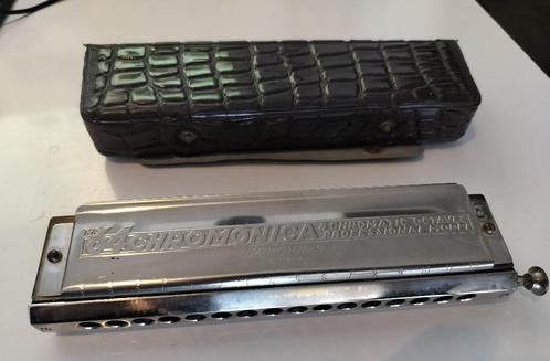 Hohner mondharmonika Chromonica 280 Professional, Muziek en Instrumenten, Blaasinstrumenten | Mondharmonica's, Zo goed als nieuw