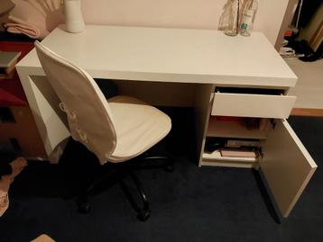 Bureau + bureaustoel - afbeelding 2