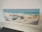Schilderij gemaakt van metaal met 3D accenten 150x60, Huis en Inrichting, Woonaccessoires | Schilderijen, Tekeningen en Foto's