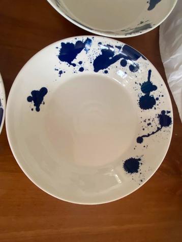 Royal Doulton Splash 4 pastaborden 22cm beschikbaar voor biedingen