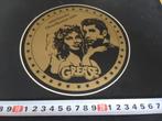 sticker GREASE John Travolta Olivia Newton John *, Verzamelen, Ophalen, Zo goed als nieuw, Bedrijf of Vereniging