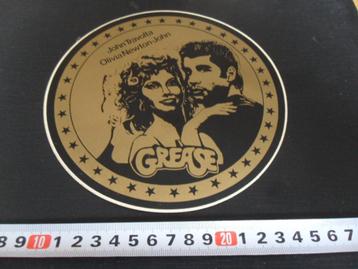 sticker GREASE John Travolta Olivia Newton John *  beschikbaar voor biedingen