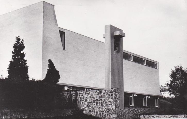 16965 Touristen Kerk Herv gemeente Gulpen kaart 1967, Verzamelen, Ansichtkaarten | Nederland, Gelopen, Limburg, 1960 tot 1980