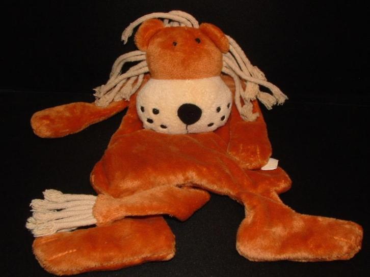 DIFRAX LEEUW LEO KNUFFELDOEKJE GROOT VELOURS, Kinderen en Baby's, Speelgoed | Knuffels en Pluche, Nieuw, Overige typen, Verzenden