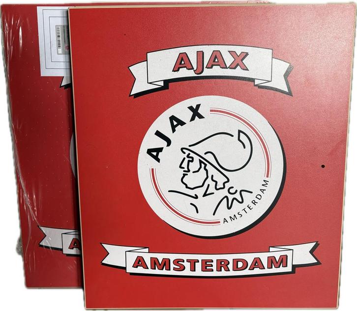 Planken met Ajax Logo, Kinderen en Baby's, Kinderkamer | Commodes en Kasten, 105 cm of meer, Minder dan 50 cm, Ophalen of Verzenden