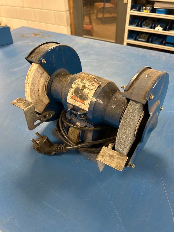 Topcraft Werkbankslijpmachine - Gebruikt, Doe-het-zelf en Verbouw, Gereedschap | Slijpmachines, Gebruikt, Werkbankslijpmachine