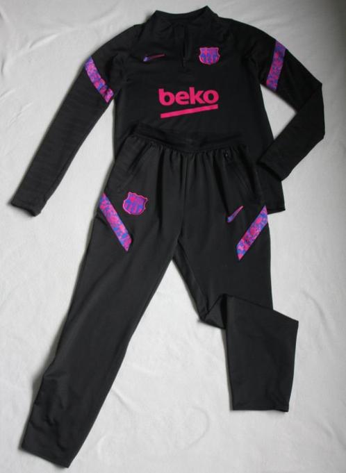 NIKE trainingspak BARCELONA  maat 146 / 152 (PIRIS), Sport en Fitness, Voetbal, Gebruikt, Trainingspak, Maat XS of kleiner, Verzenden