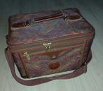 Vintage Make-up Koffer / Beauty Box jolly bag retro reistas, Verzenden, Zo goed als nieuw, Bruin, Softcase