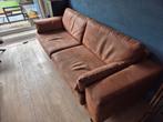 3 zits leren bank cognac rodeo bruin, Ophalen, Gebruikt, Driepersoons, 75 tot 100 cm