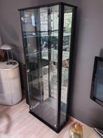 Ikea vitrine kast glas met spiegel, Ophalen, 50 tot 100 cm, 25 tot 50 cm, Glas