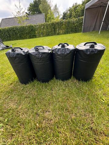 Partytent Waterzak gewichten – Set van 4 × 20 of 4x 10 Liter beschikbaar voor biedingen