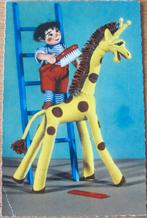 Dikkertje dap op de trap met giraffe - nieuwe ansichtkaart, Verzenden, 1960 tot 1980, Ongelopen, Kinderen